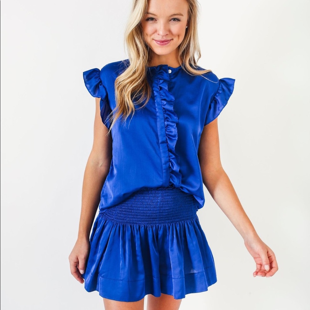 Brilliant Blue Koch Skirt